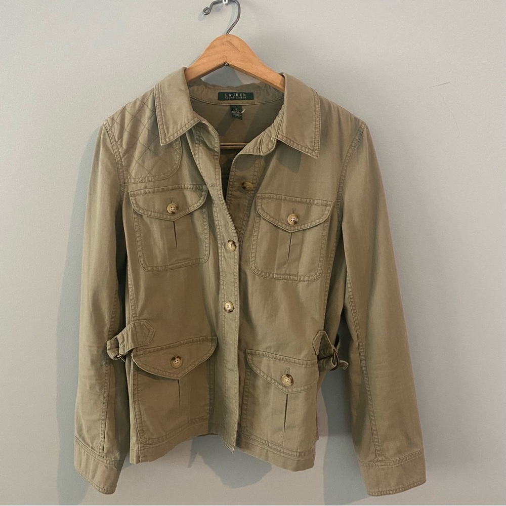 Ralph Lauren jacket, size medium khaki